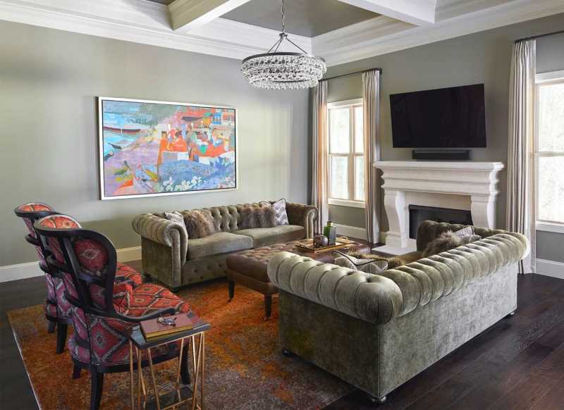 Masculine Beauty Livin Room