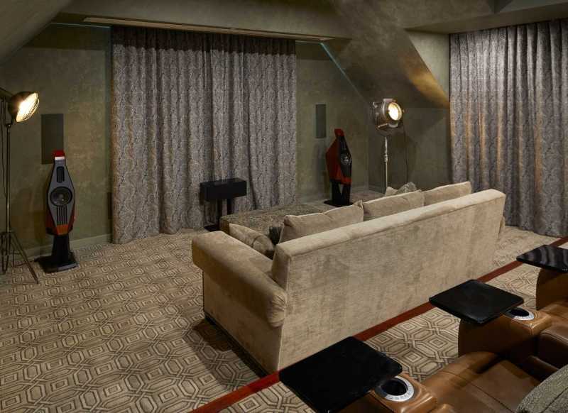 Masculine Beauty Home Theater