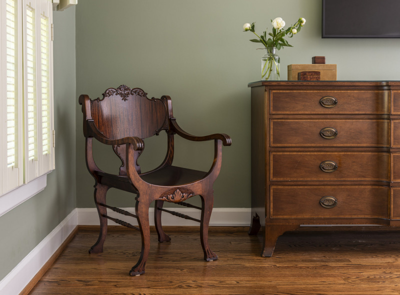 Primary Bedroom Antique Chair