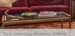 Mid Century Modern Table by Marcelle Guilbeau