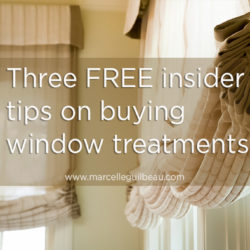 3 free insider tips for buying window treatments