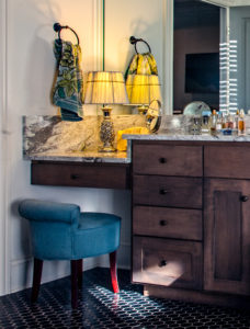 Touches of Blue and Green - Spa Bath