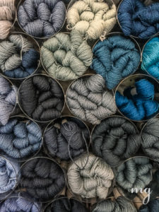 Blue Yarns