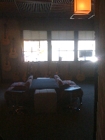 the guitar room at two old hippies