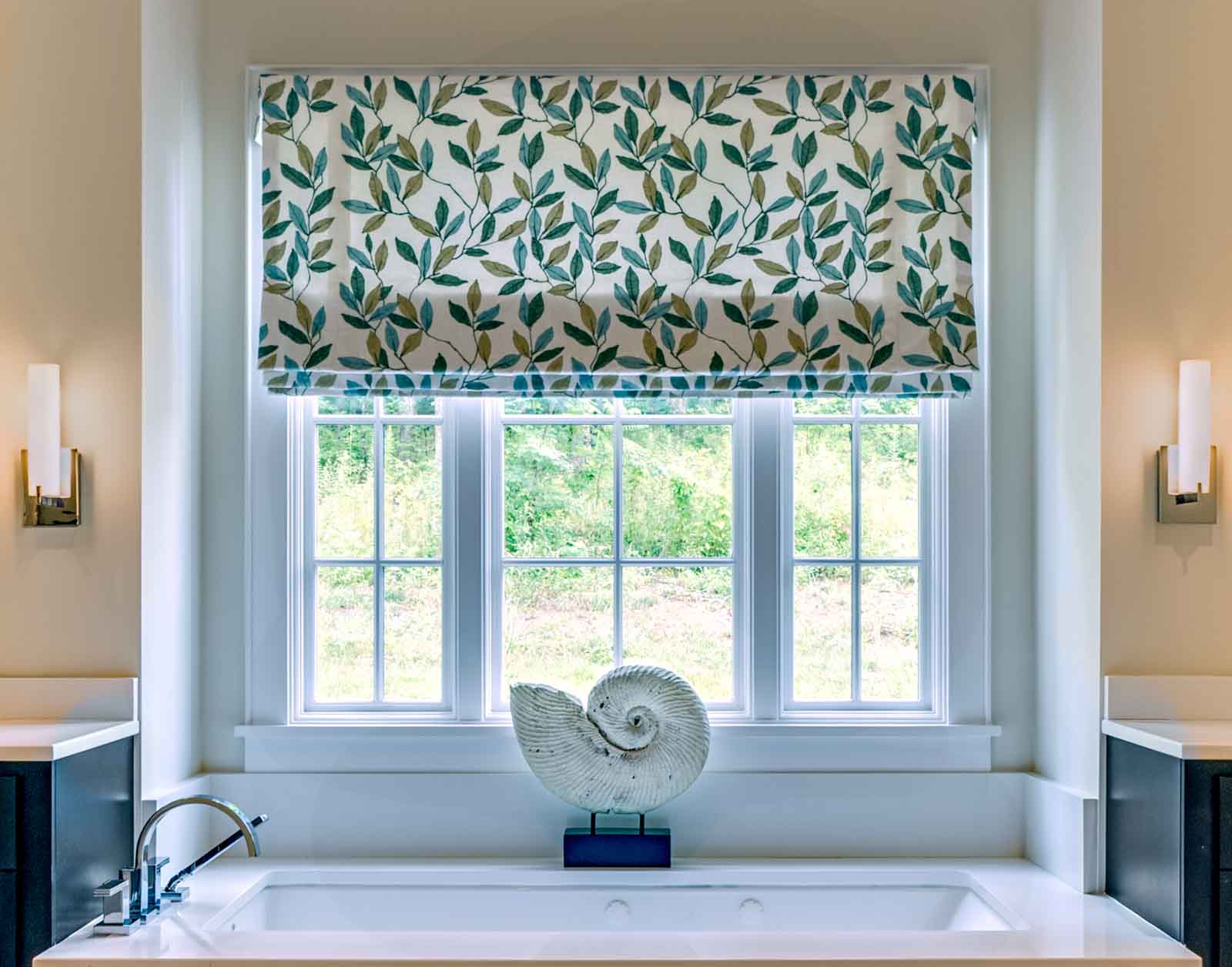 Custom Roman Shades