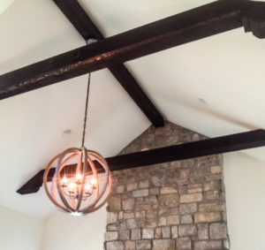 Exposed beams