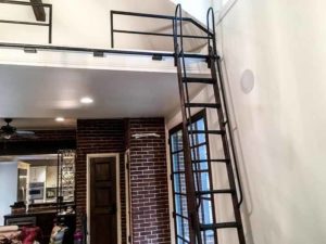 custom made library ladder