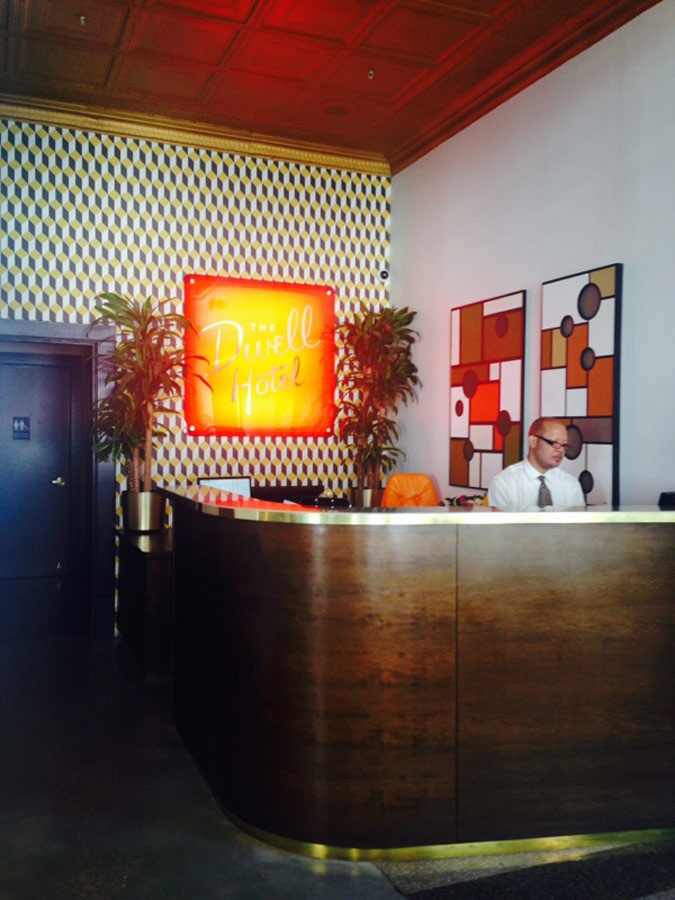 Front Desk The Dwell HOtel