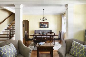 Tudor Style Bungalow Dining Room