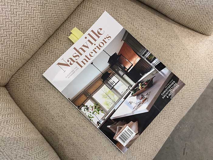 cover of 2016 nashville interiors