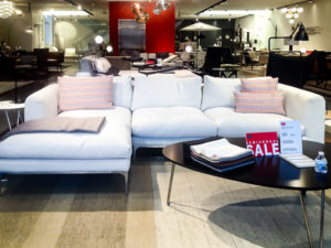 White Sectional