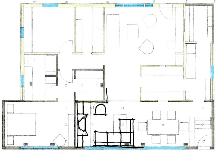 House Addition with Overlay