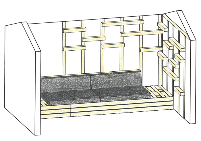 Palette Bench Sketch